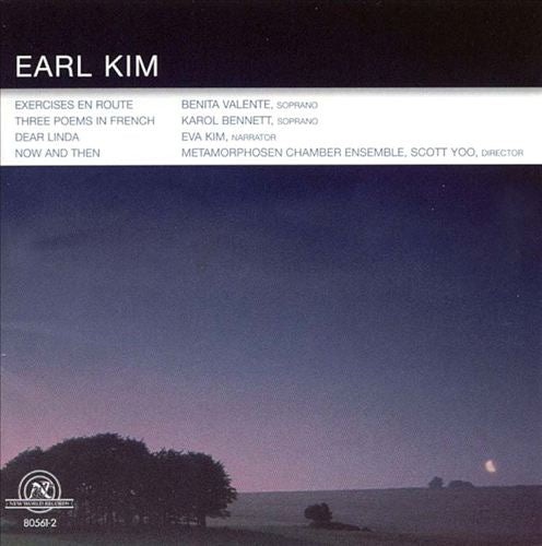 Earl Kim: Vocal Works cover art