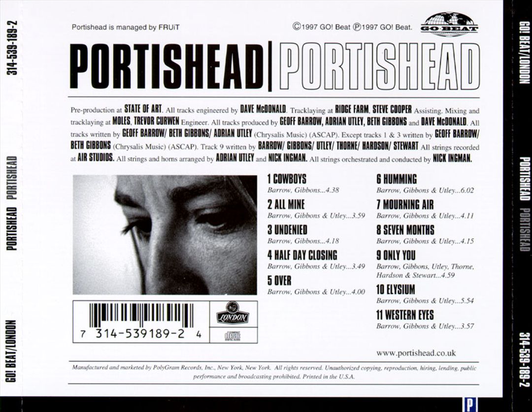 Portishead cover art