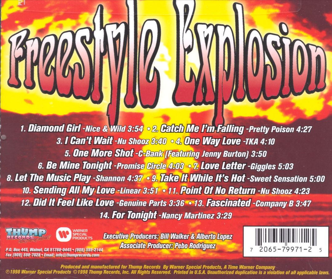 Freestyle Explosion, Vol. 1 cover art