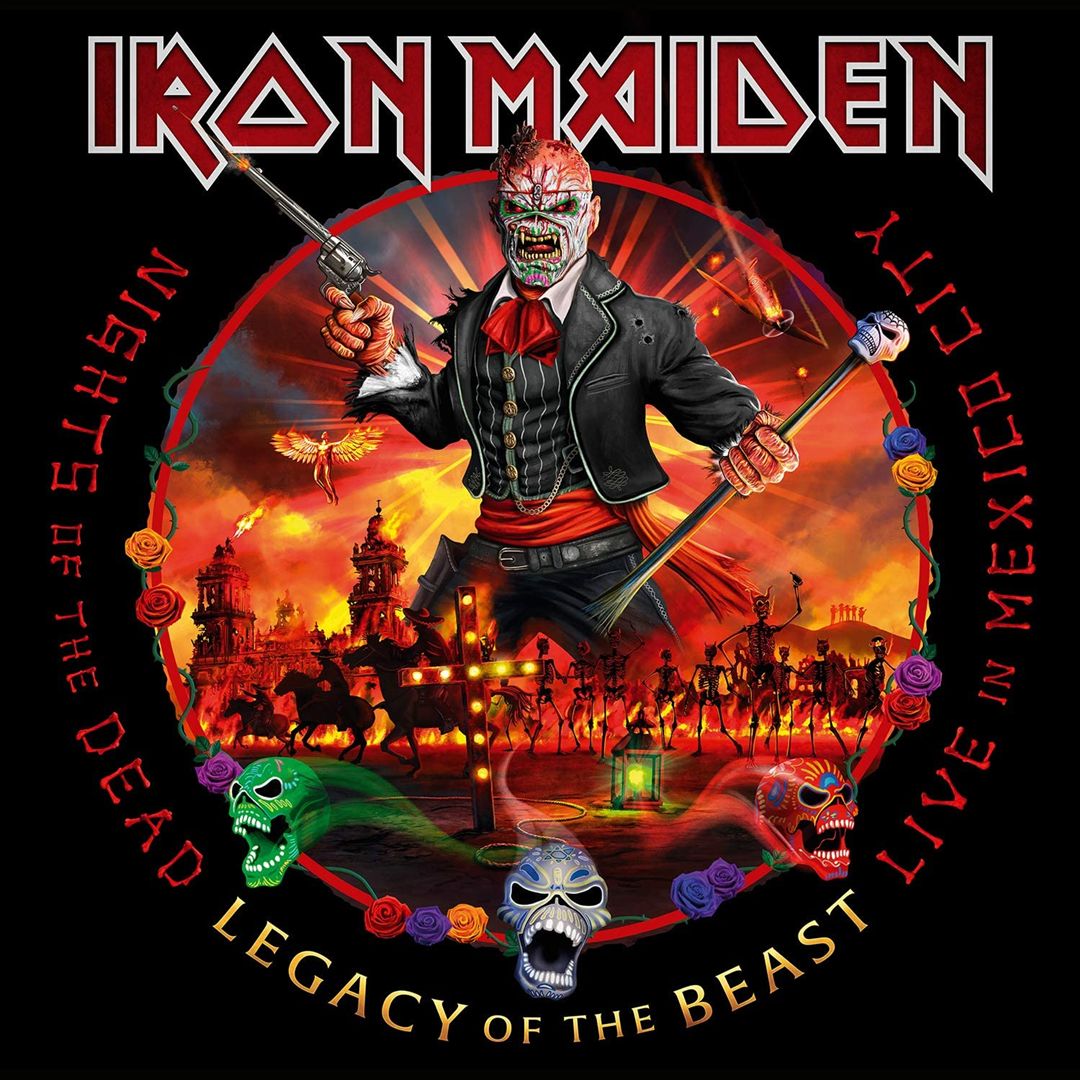 Nights of the Dead, Legacy of the Beast: Live in Mexico City cover art