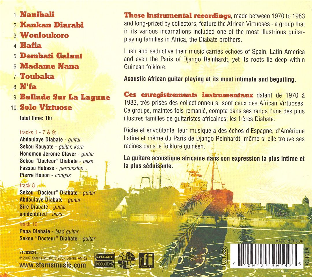 Classic Guinean Guitar Group cover art