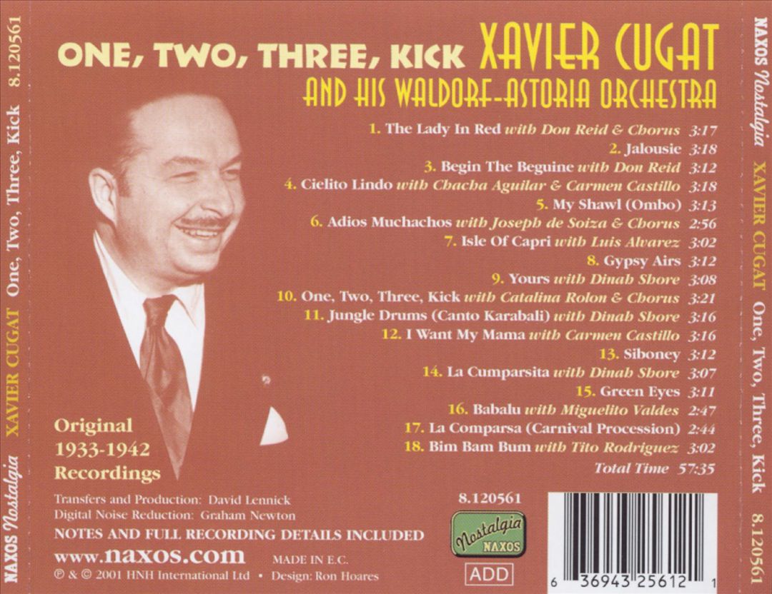 One, Two, Three Kick 1933-1942 cover art