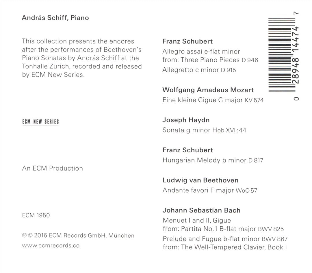 Encores After Beethoven cover art