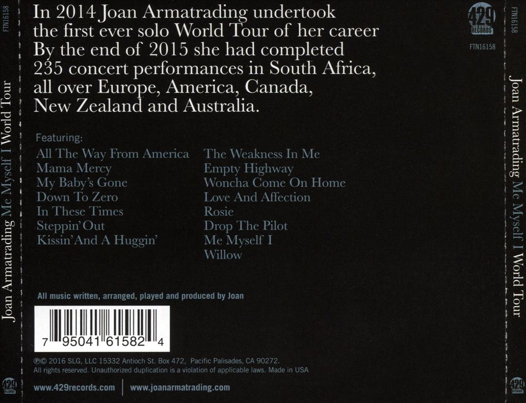 Me Myself I World Tour [Deluxe Edition] cover art