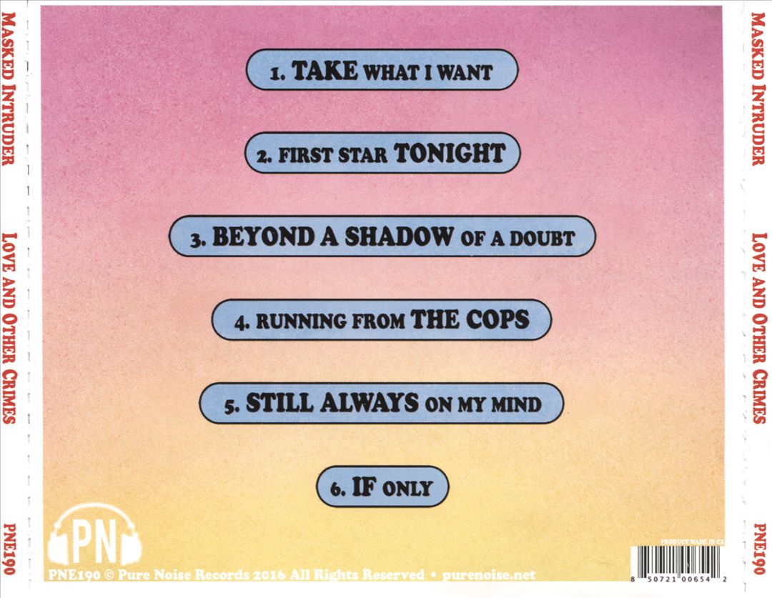 Love and Other Crimes cover art