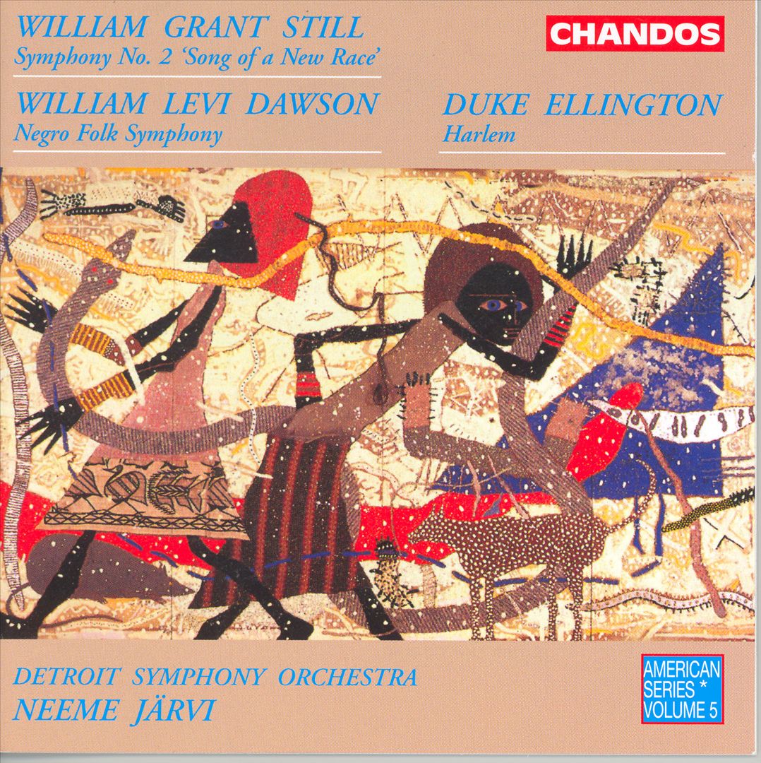 Still: Symphony No. 2; Dawson: Negro Folk Symphony; Ellington: Harlem cover art