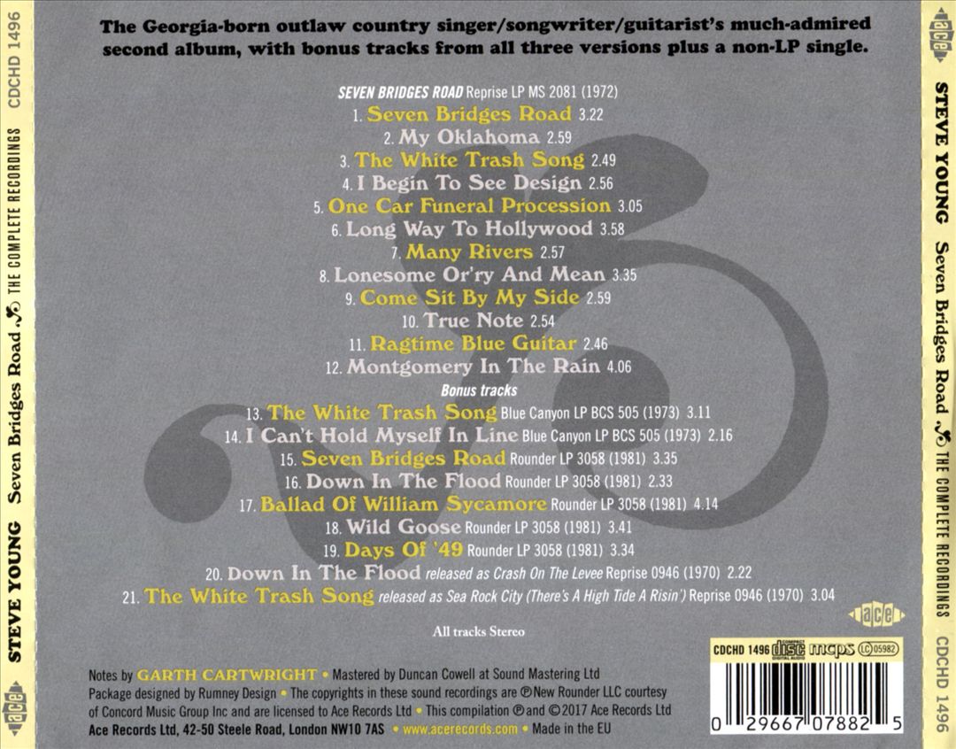 Seven Bridges Road cover art