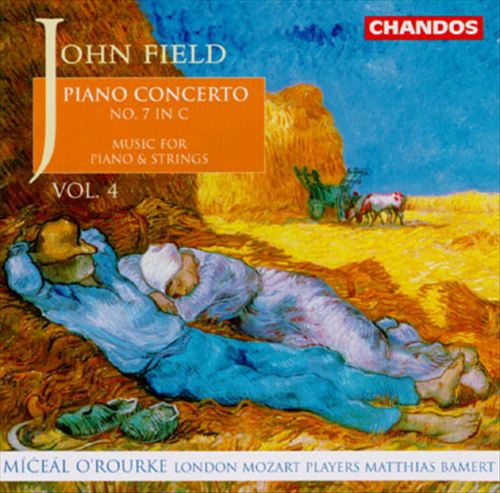 Field: Piano Concerto No.7; Divertissment Nos. 1 & 2; Rondeau; Nocturne No. 16; Quintetto cover art