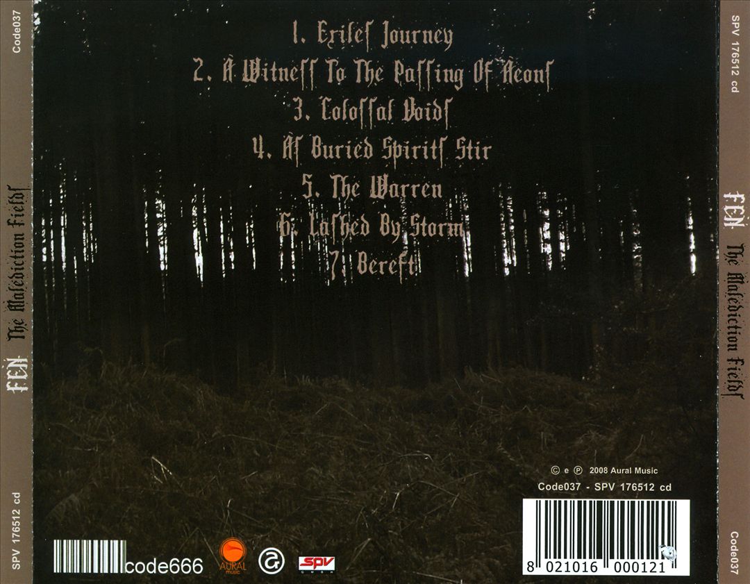 Malediction Fields cover art