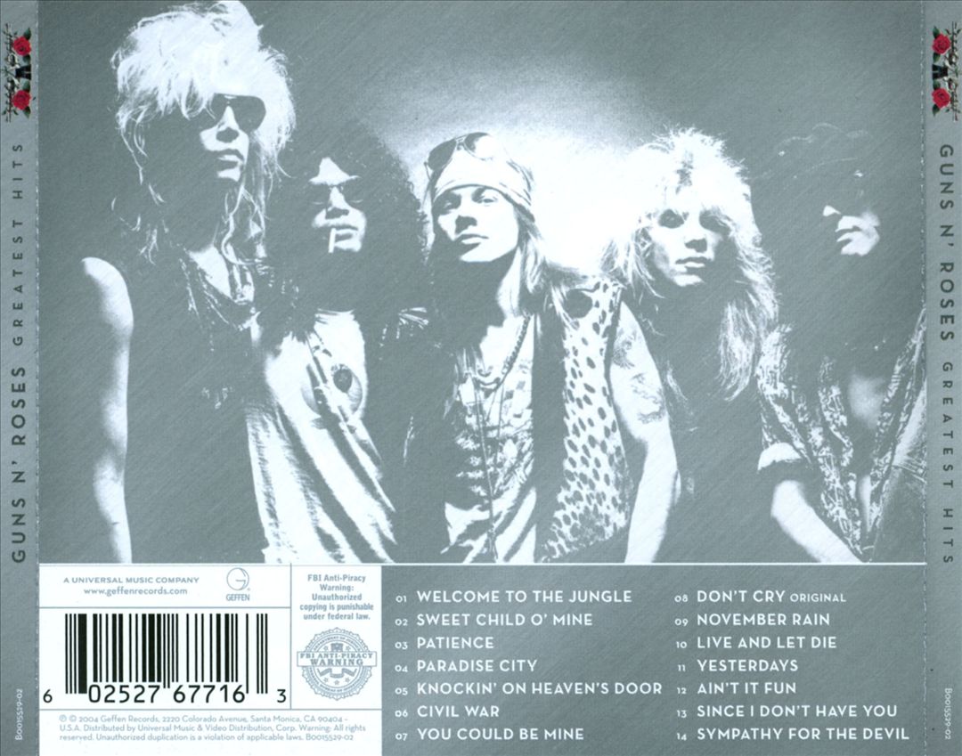 Greatest Hits cover art