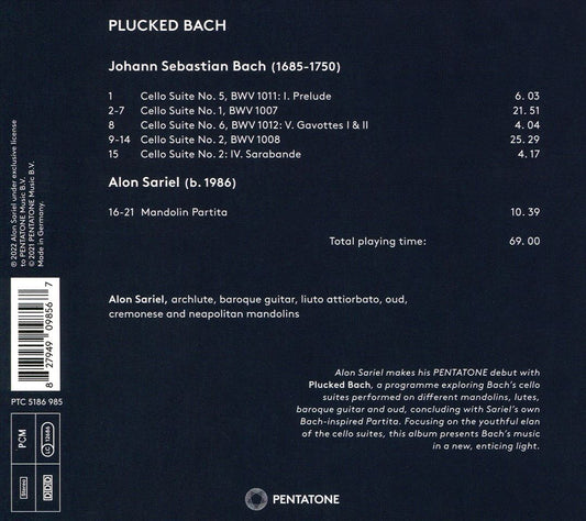 Plucked Bach cover art