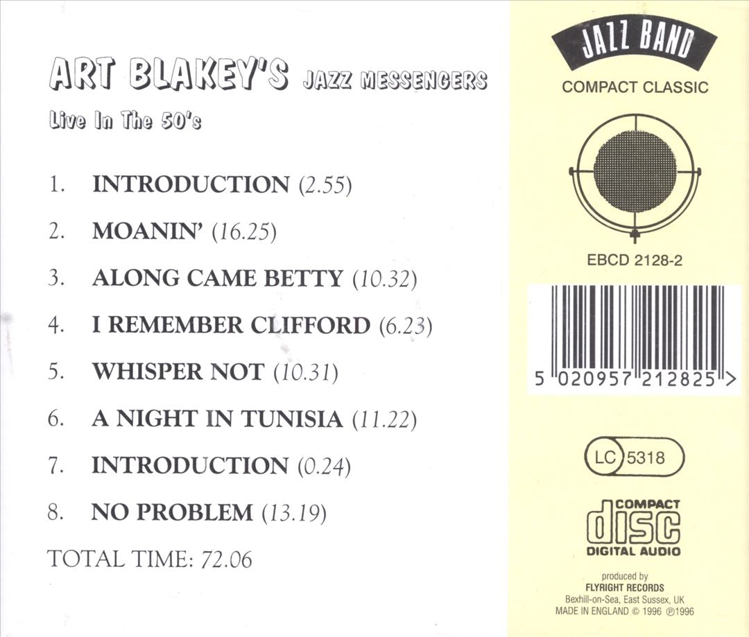 Live in the 1950s cover art