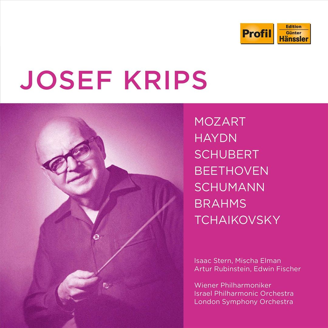 Josef Krips: Mozart, Haydn, Schubert, Beethoven, Schumann, Brahms, Tchaikovsky cover art
