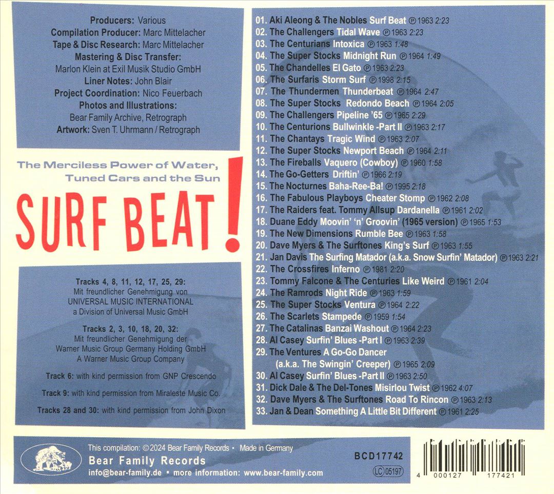 Surf Beat! The Merciless Power of Water, Tuned Cars And The Sun cover art