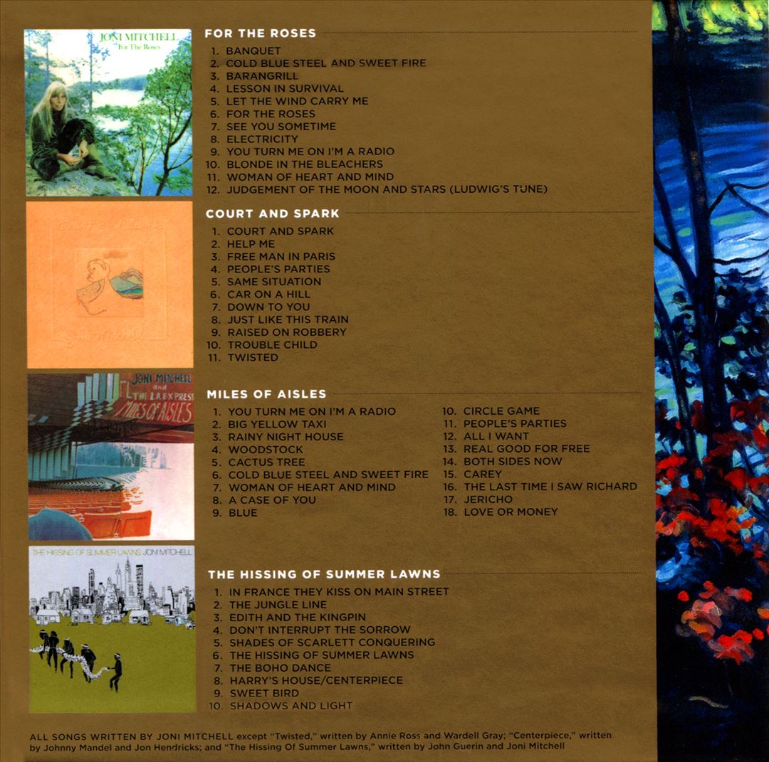 Asylum Albums (1972-1975) cover art