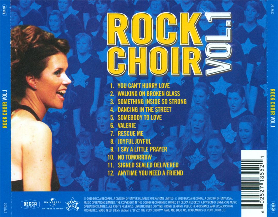 Rock Choir, Vol. 1 cover art