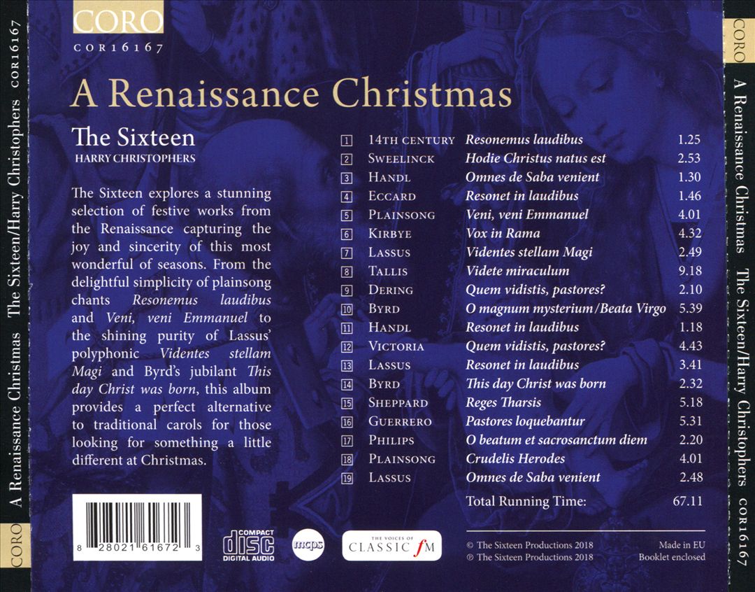 Renaissance Christmas cover art