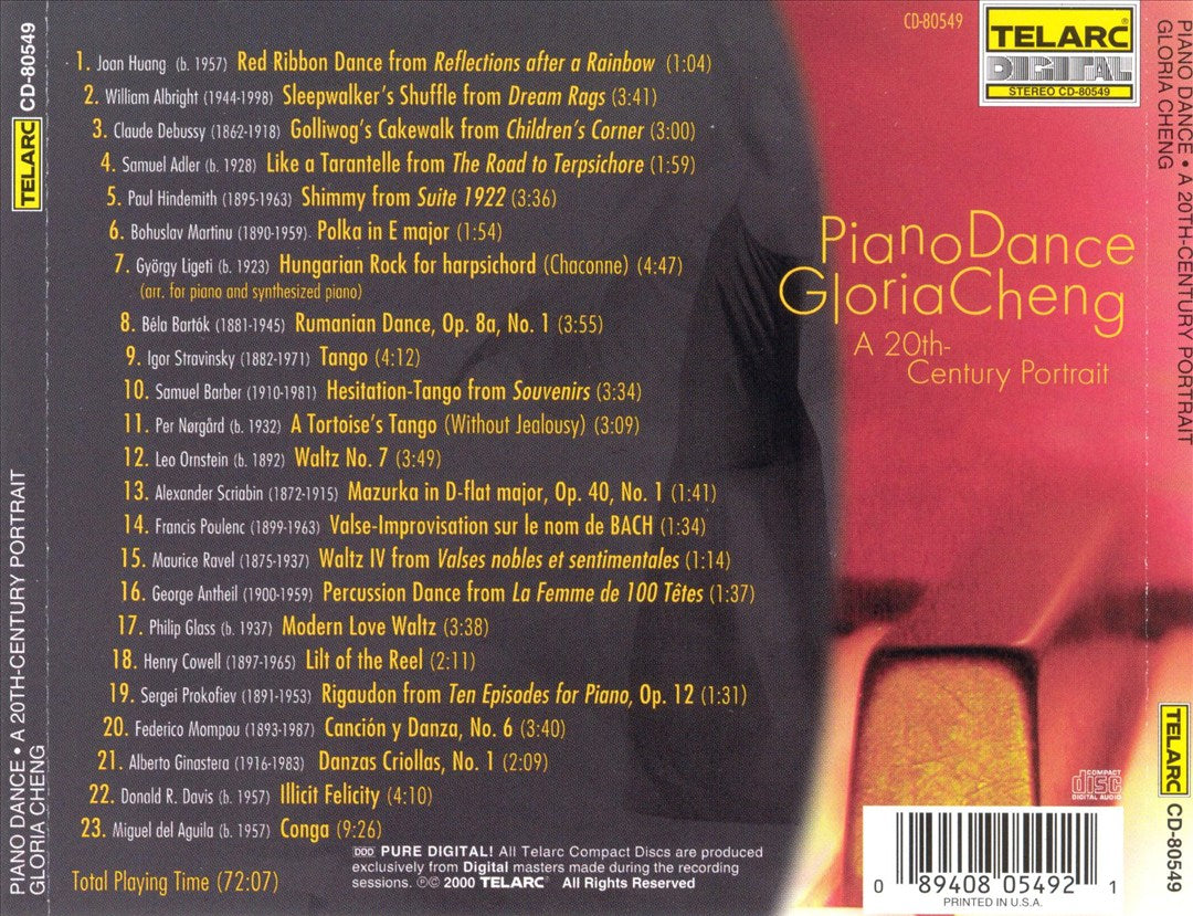 Piano Dance: A 20th-Century Portrait cover art