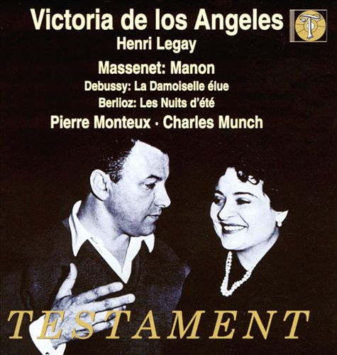 Massenet: Manon cover art