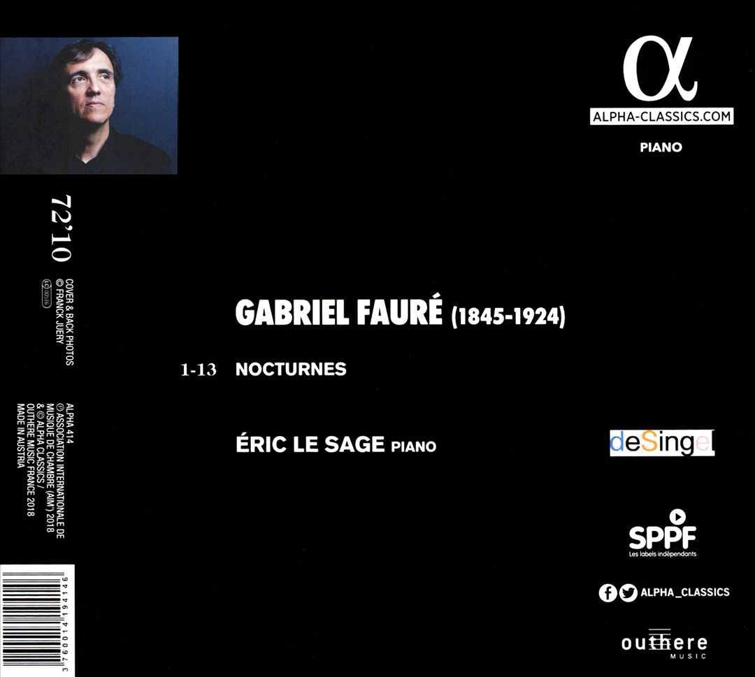 Fauré: Nocturnes cover art