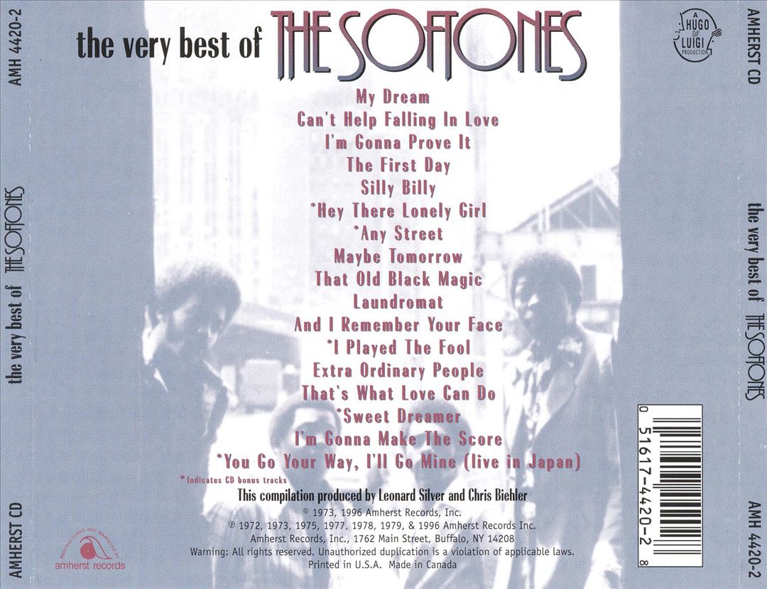 Best of the Softones cover art