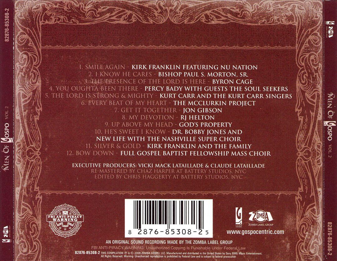 Men of Gospo, Vol. 2 cover art