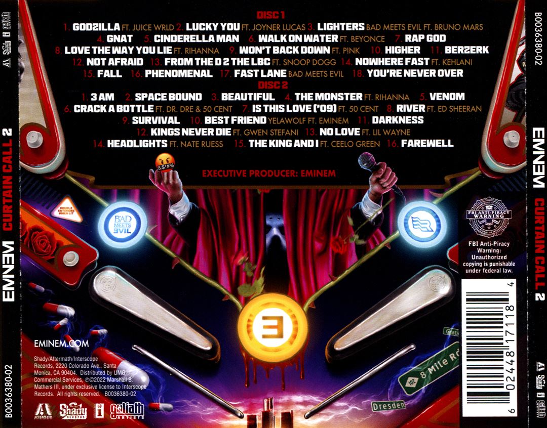 Curtain Call 2  cover art