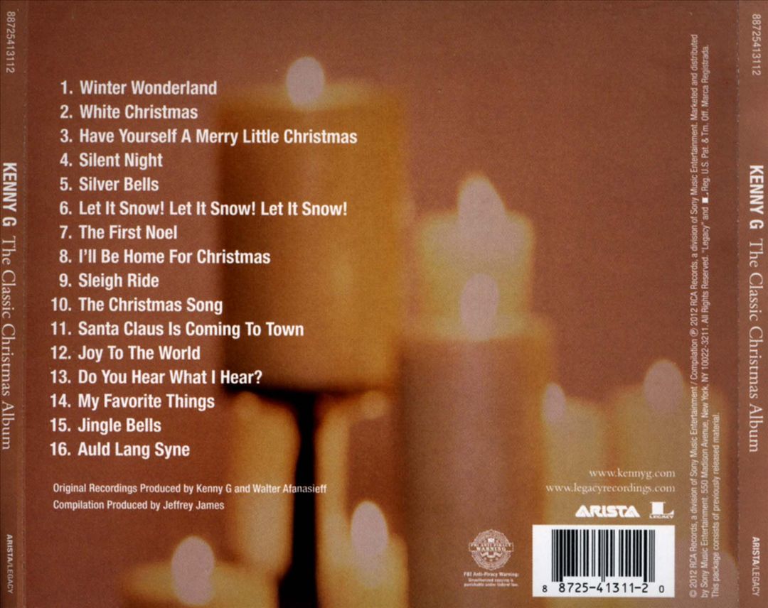 Classic Christmas Album cover art