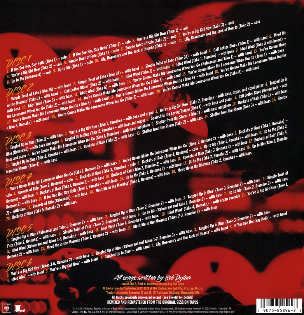 More Blood, More Tracks: The Bootleg Series, Vol. 14 cover art
