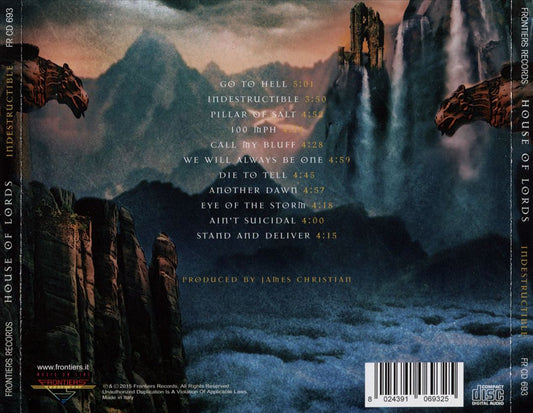 Indestructible cover art