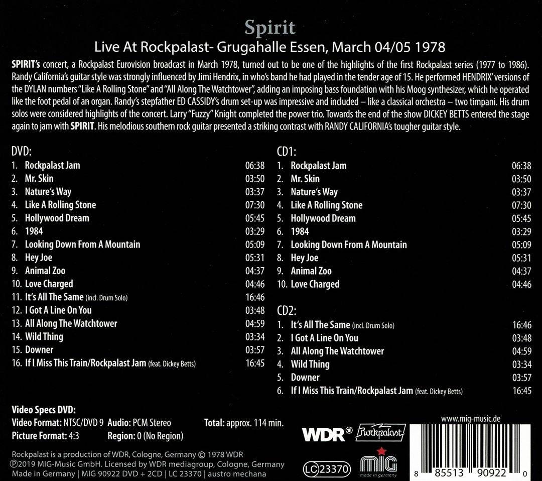 Live at Rockpalast 1978  cover art
