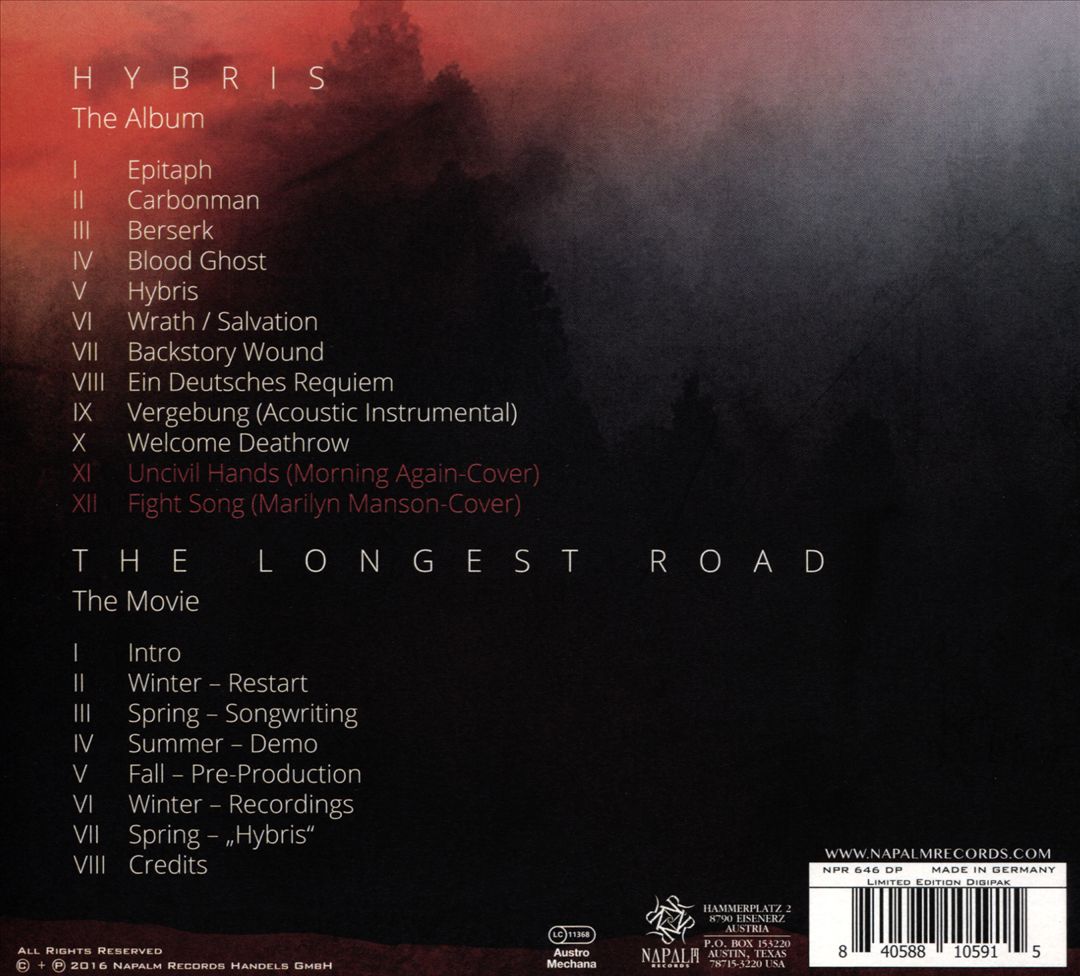 Hybris [CD/DVD Digipak w/ Bonus Tracks & Documentary] cover art