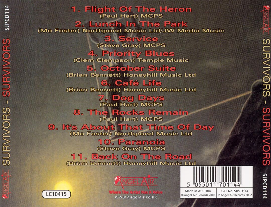 Survivors cover art