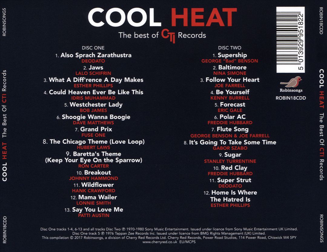 Cool Heat: The Best of CTI Records cover art