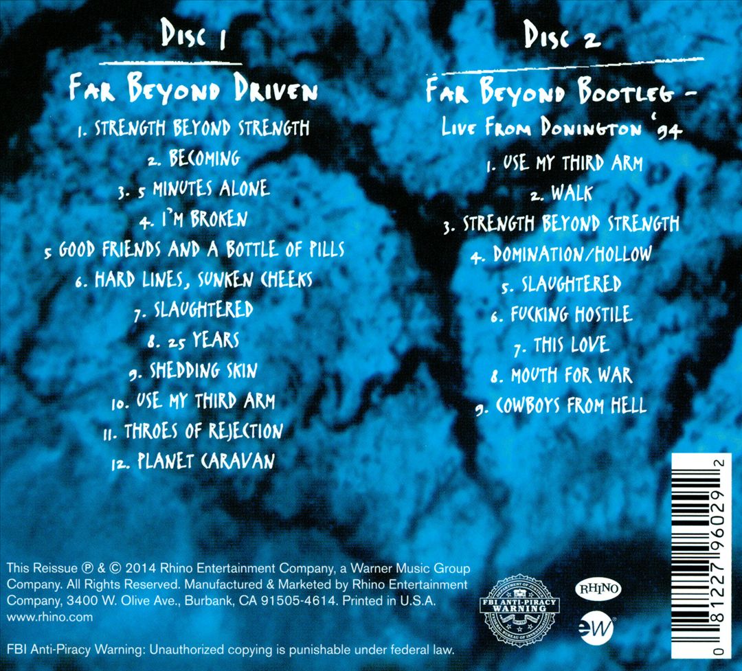 Far Beyond Driven [20th Anniversary Edition] cover art