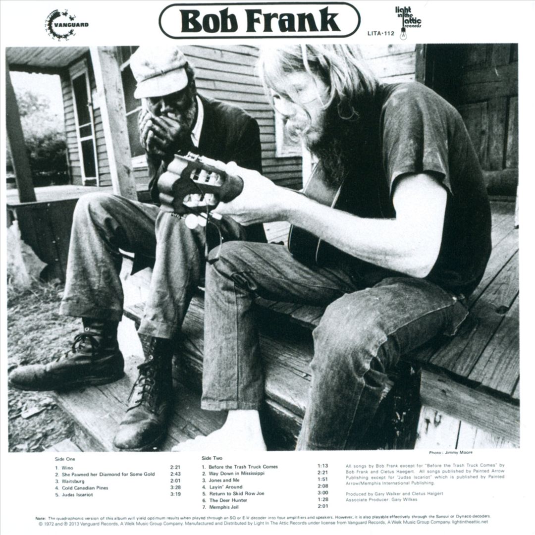 Bob Frank cover art