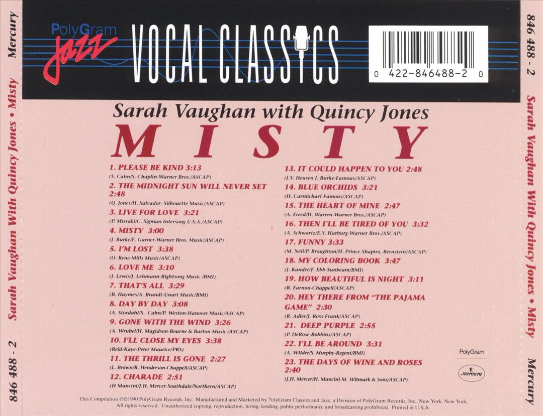 Misty cover art