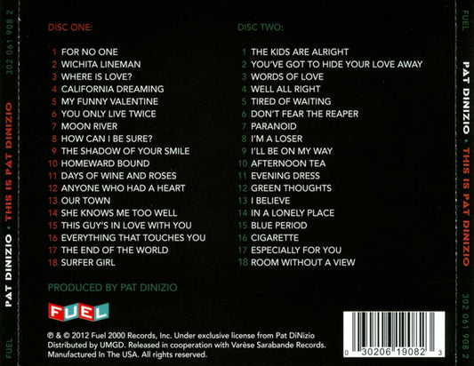 This Is Pat Dinizio [Expanded Edition] cover art