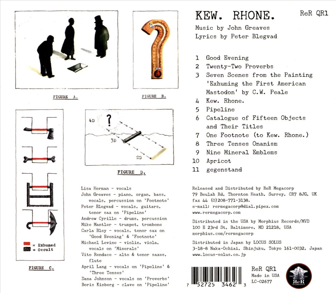 Kew. Rhone. cover art