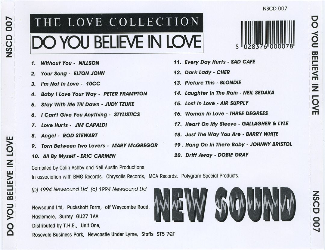 Do You Believe in Love [Newsound] cover art