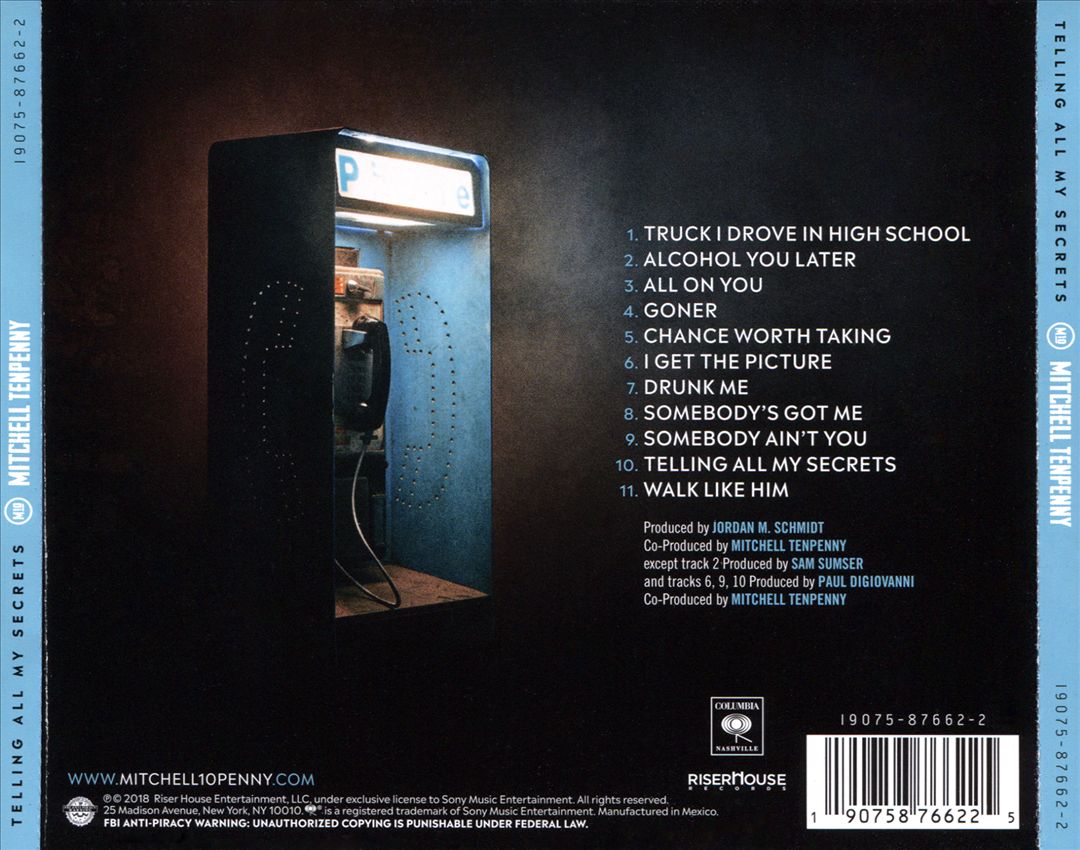 Telling All My Secrets cover art