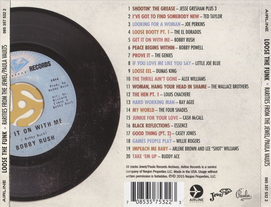 Loose the Funk: Rarities From the Jewel/Paula Vault cover art