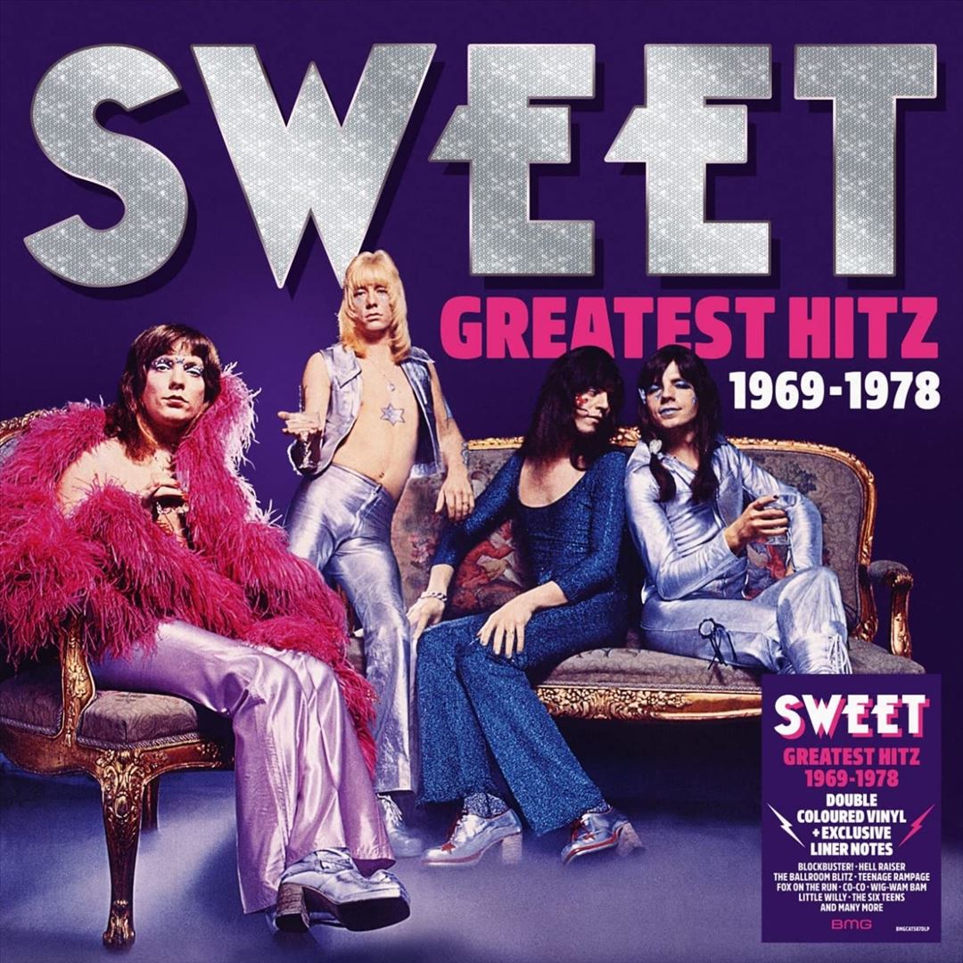Greatest Hitz! The Best of Sweet 1969-1978 cover art