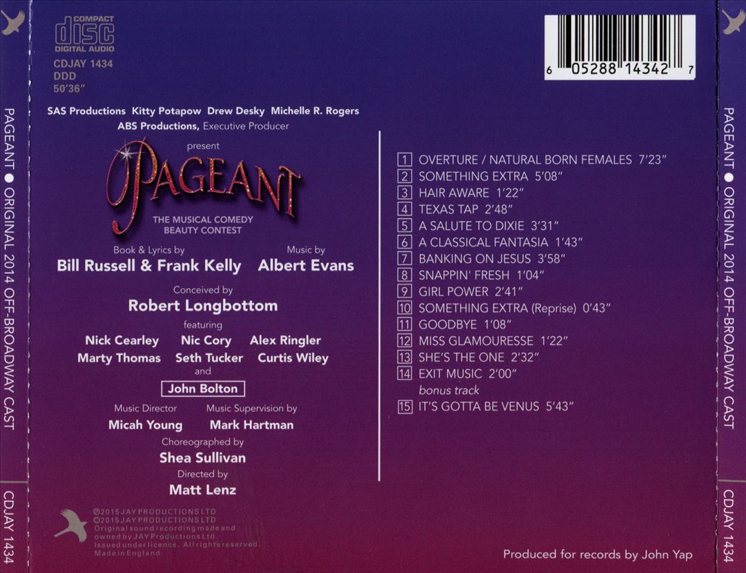 Pageant [Original 2014 Off-Broadway Cast] cover art