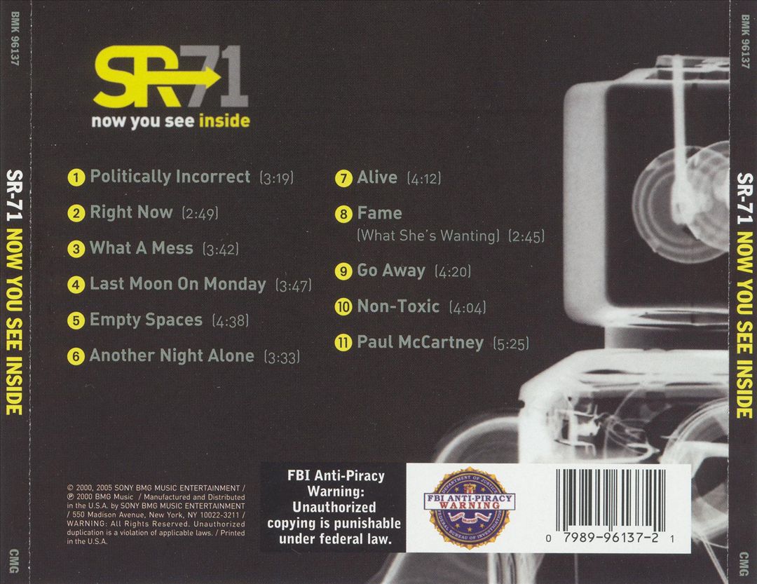 Now You See Inside [2005 Reissue] cover art