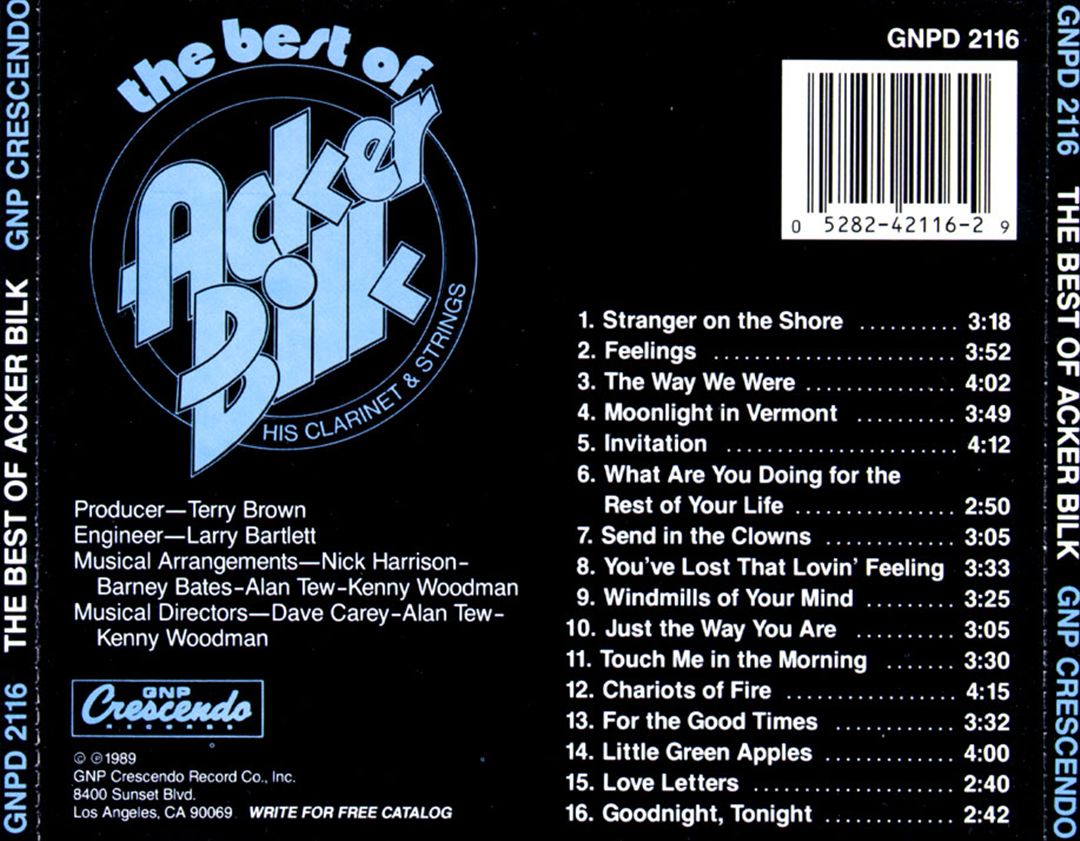 Best of Acker Bilk [GNP] cover art