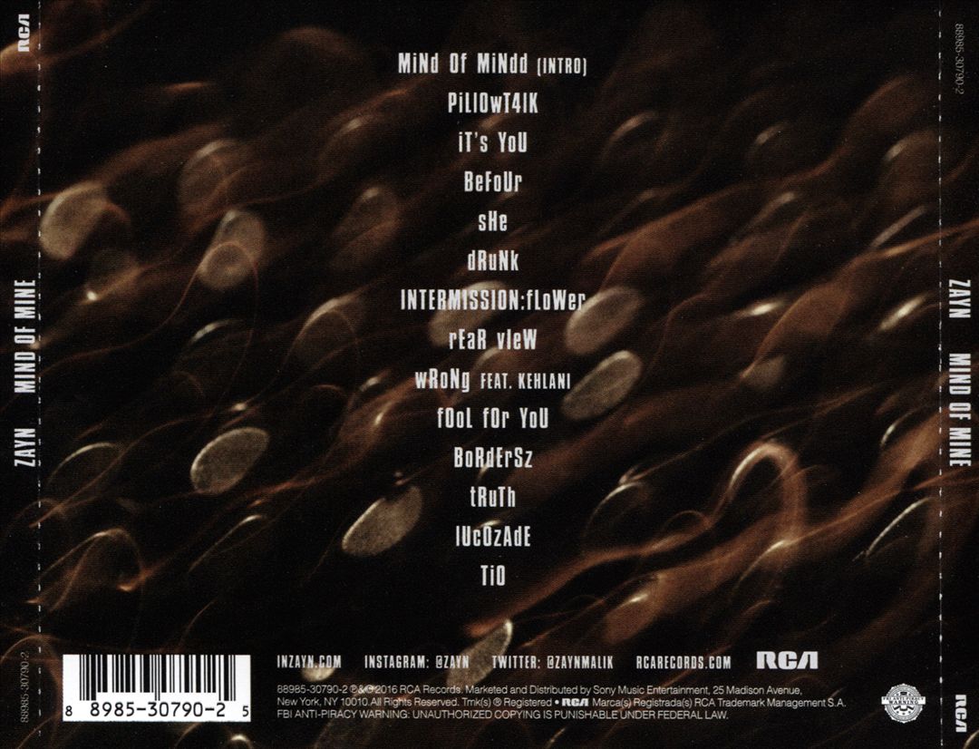 Mind of Mine cover art