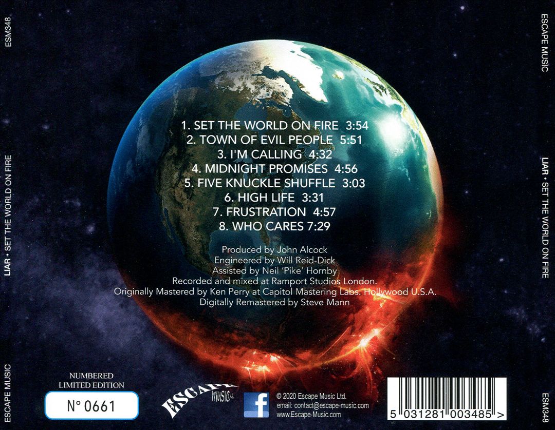 Set the World on Fire cover art
