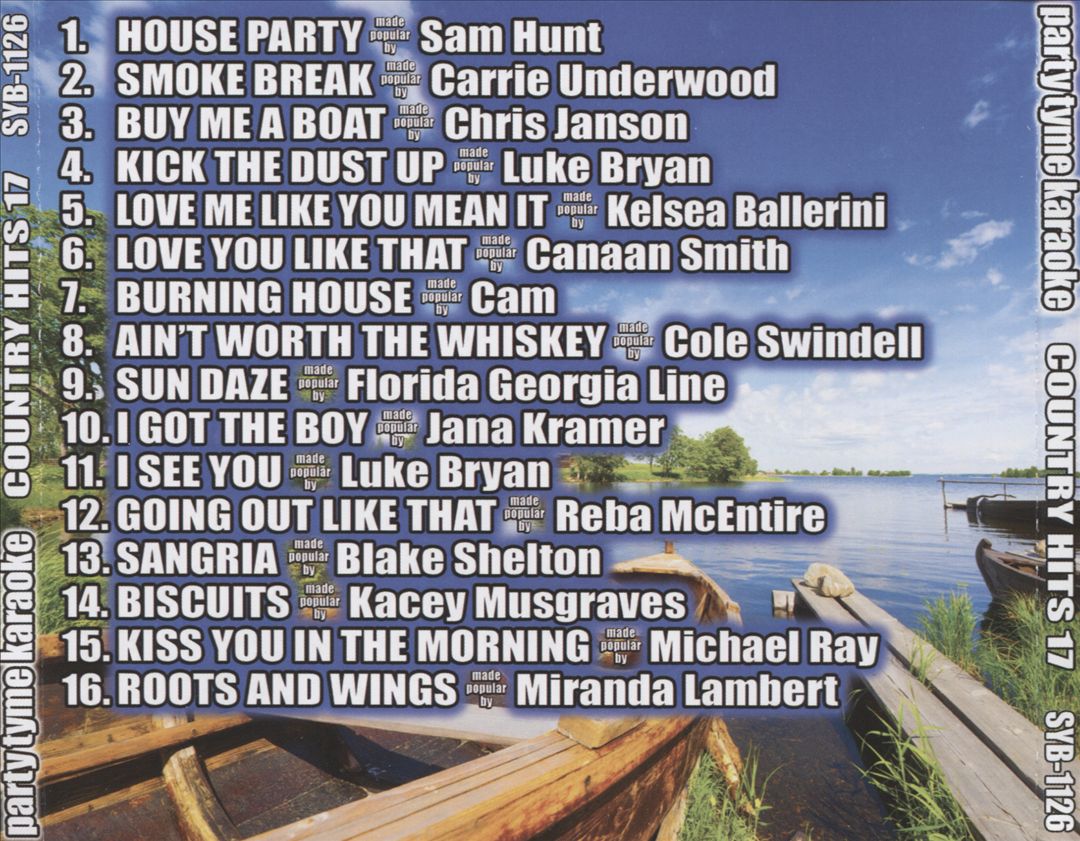 Party Tyme Karaoke: Country Hits, Vol. 17 cover art