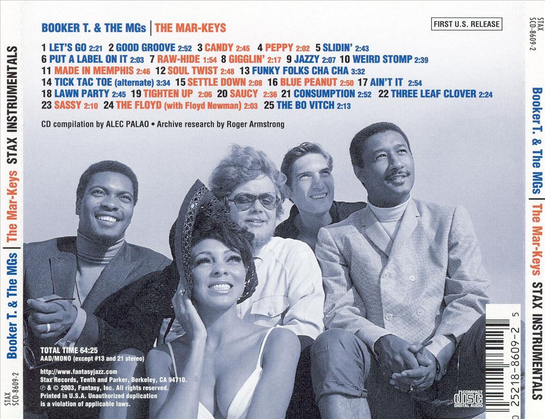 Stax Instrumentals cover art